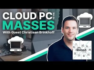 Cloud PC to the Masses, What was the Switch With Christiaan Brinkhoff